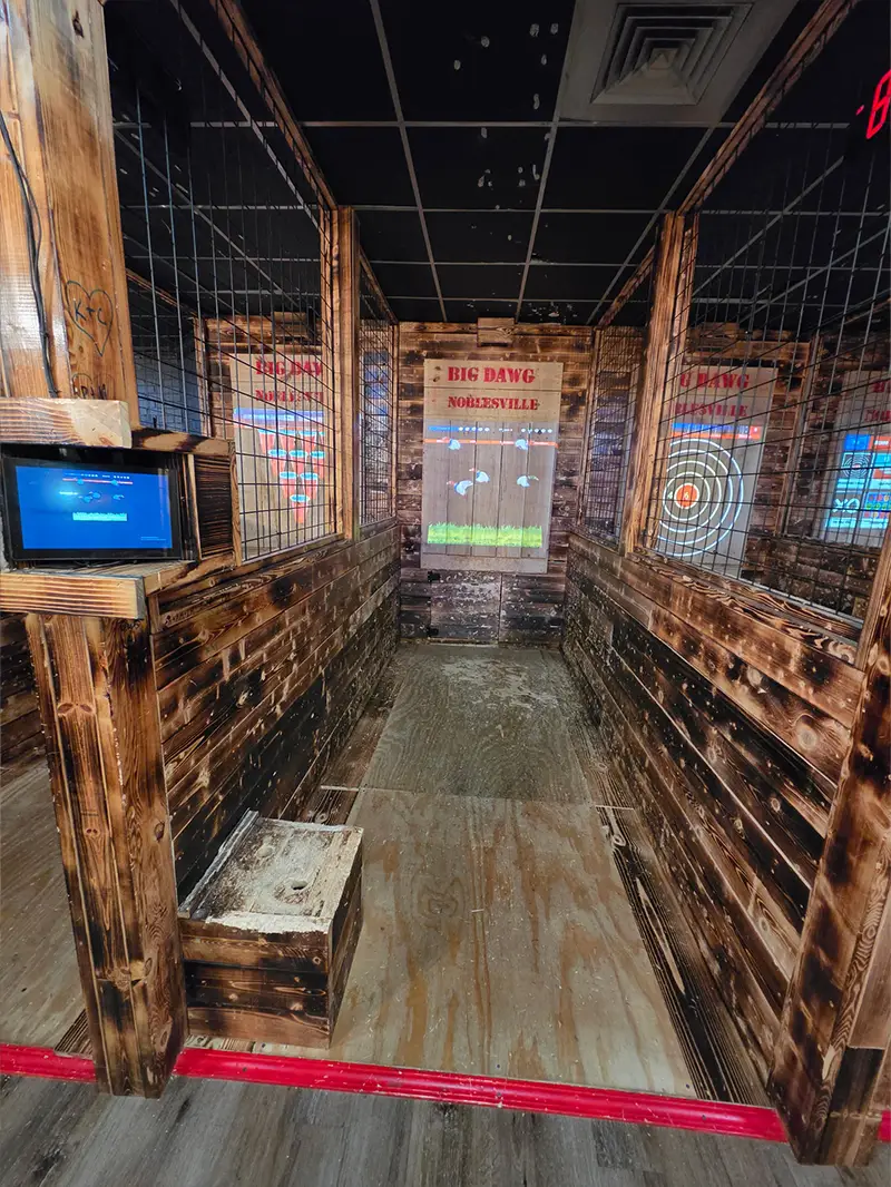 axe throwing gallery