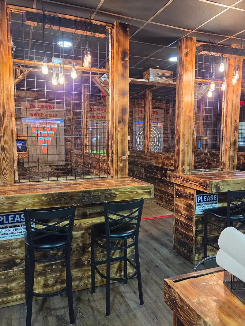 axe throwing gallery