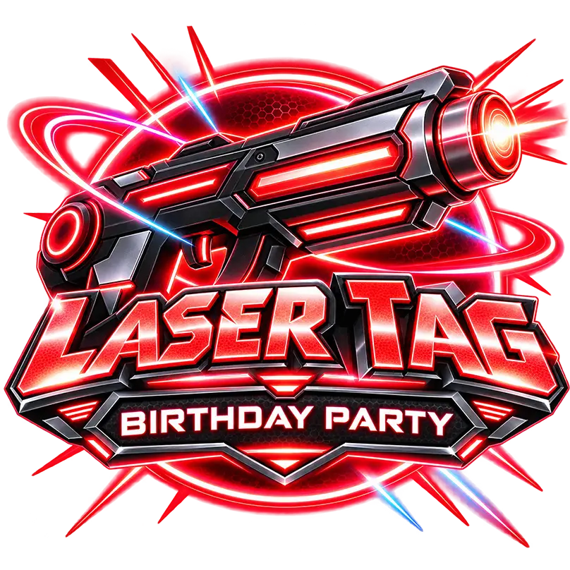 Laser Tag Birthday Party Graphic