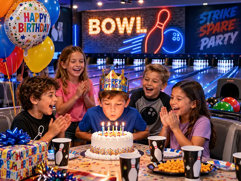 Birthday Parties hosted at Bowl 32 in Noblesville IN