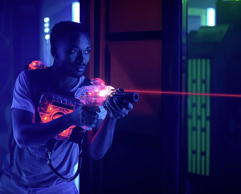 Laser Tag at Bowl 32 in Noblesville IN