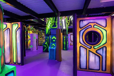 laser tag gallery images at Bowl 32 in Noblesville IN