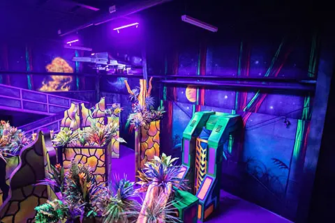 laser tag gallery images at Bowl 32 in Noblesville IN